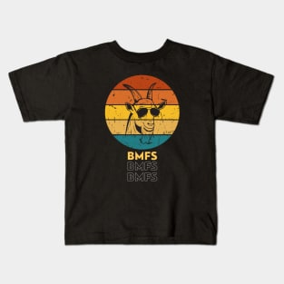 BMFS Billy Strings Billy Goat Vintage Sunset Kids T-Shirt